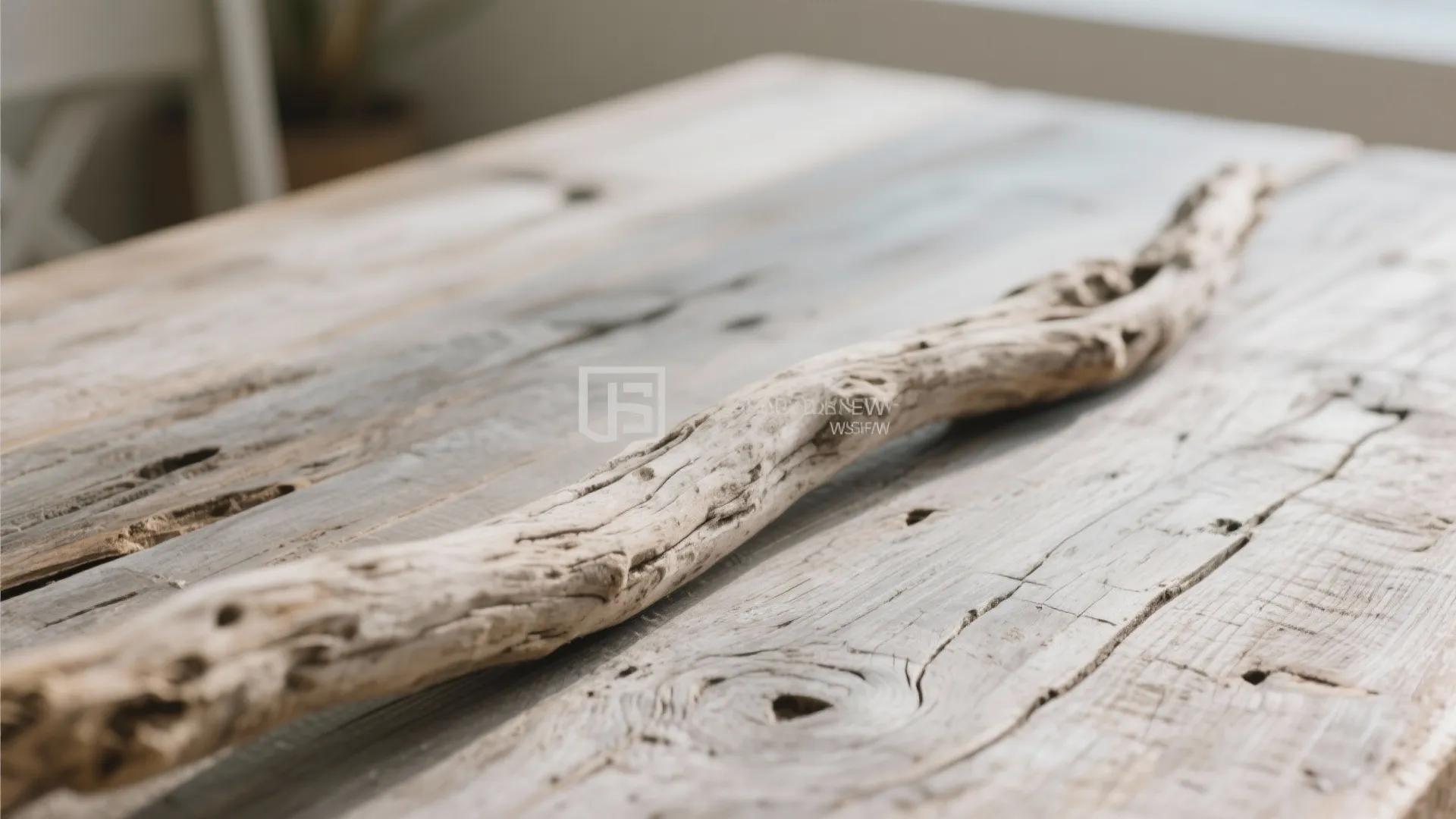 6. Weathered Wood Accents