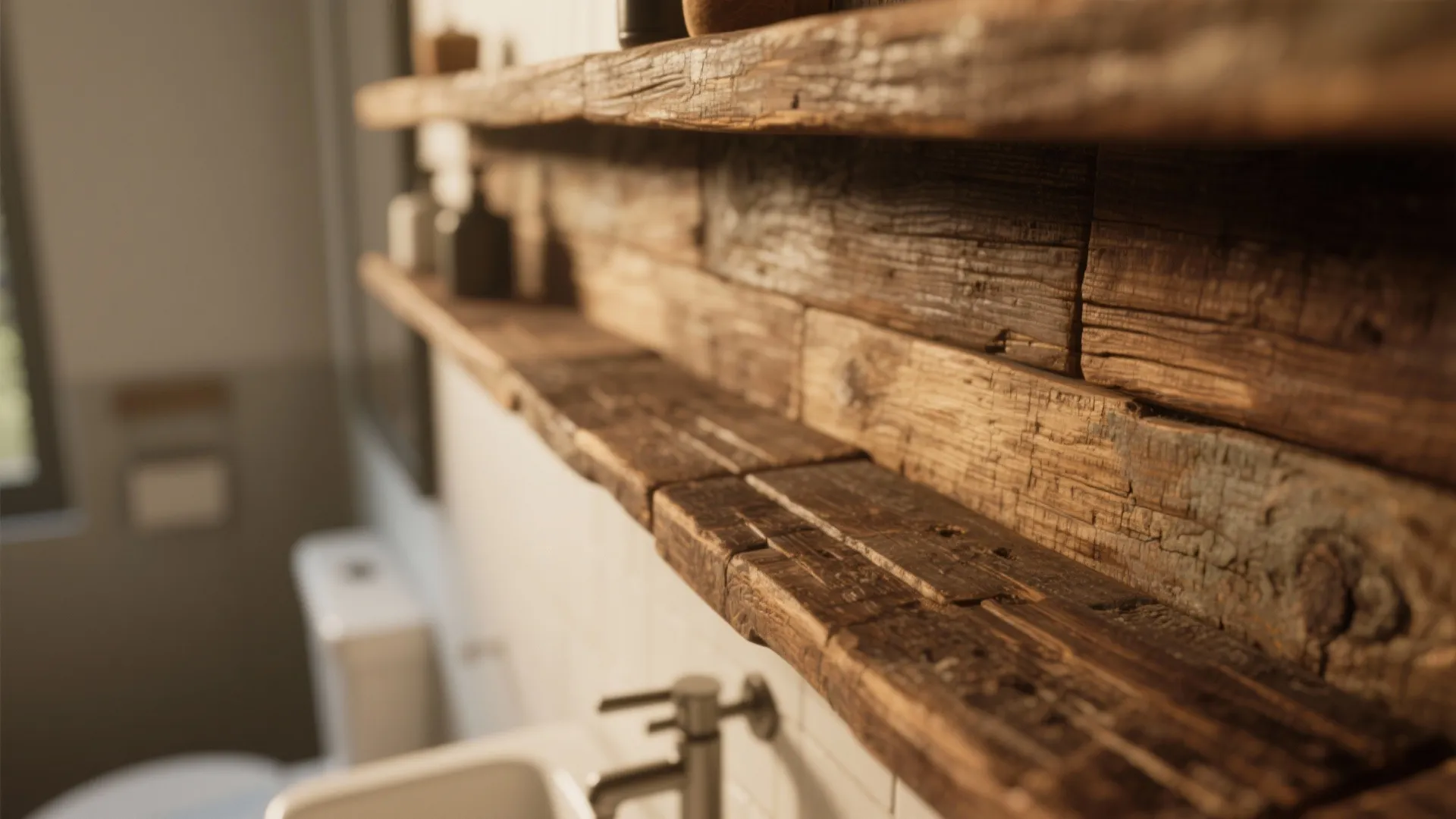 Tip 1: Weathered Wood Touches