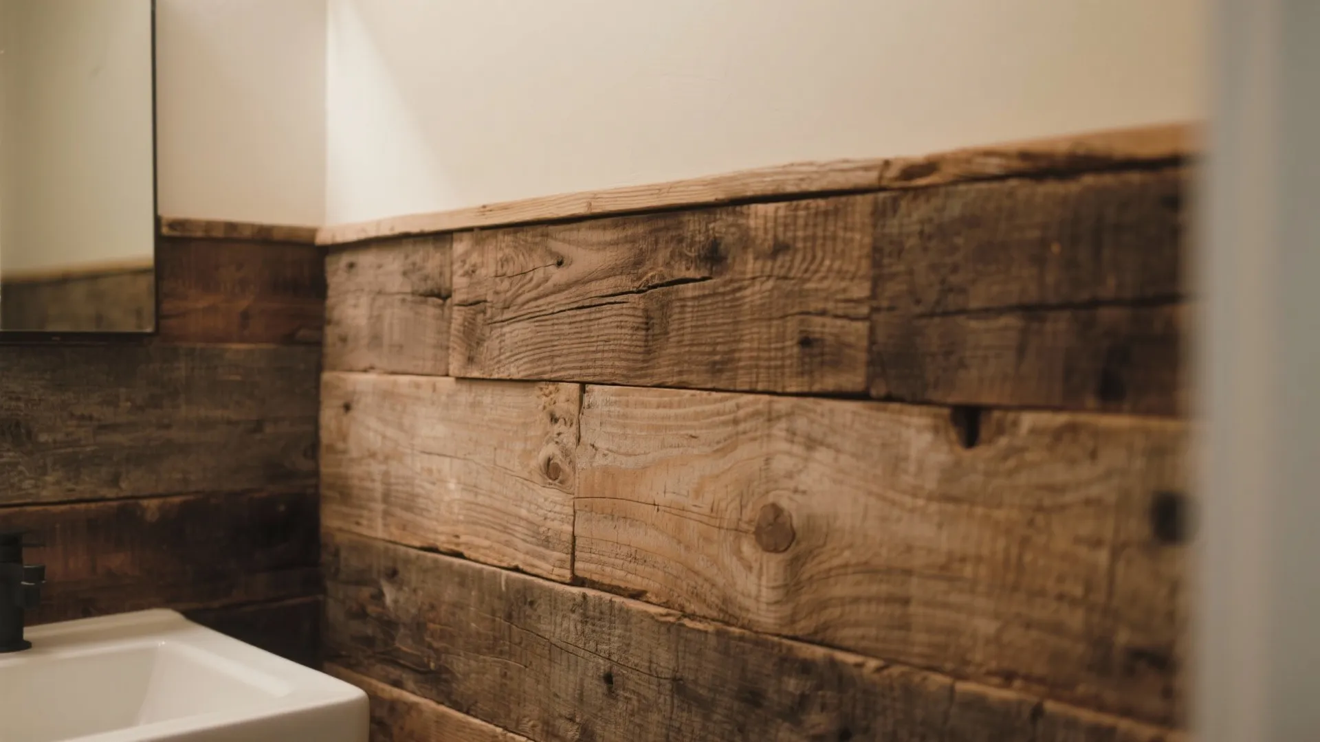1. Weathered Wood Walls
