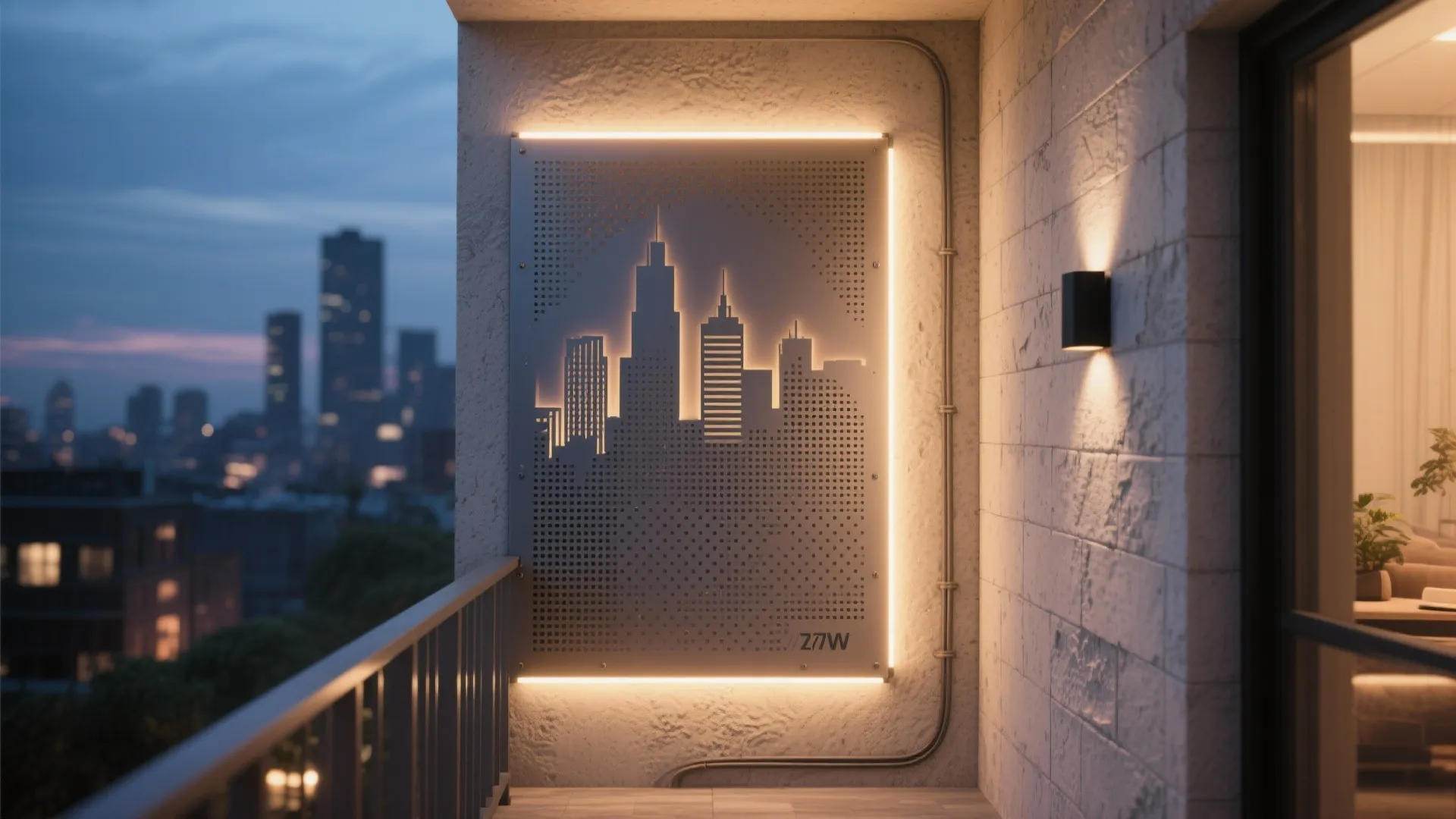 Weatherproof Art: Metal Panels, Fiber Cement, and LED Accents