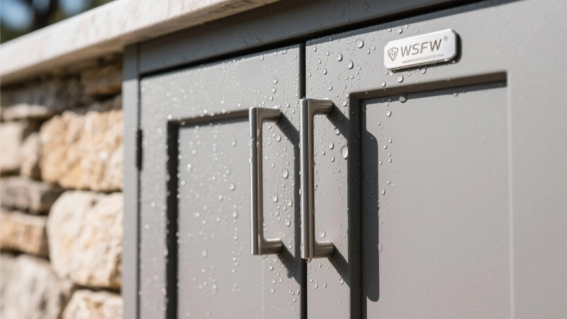 2. Weatherproof Cabinets