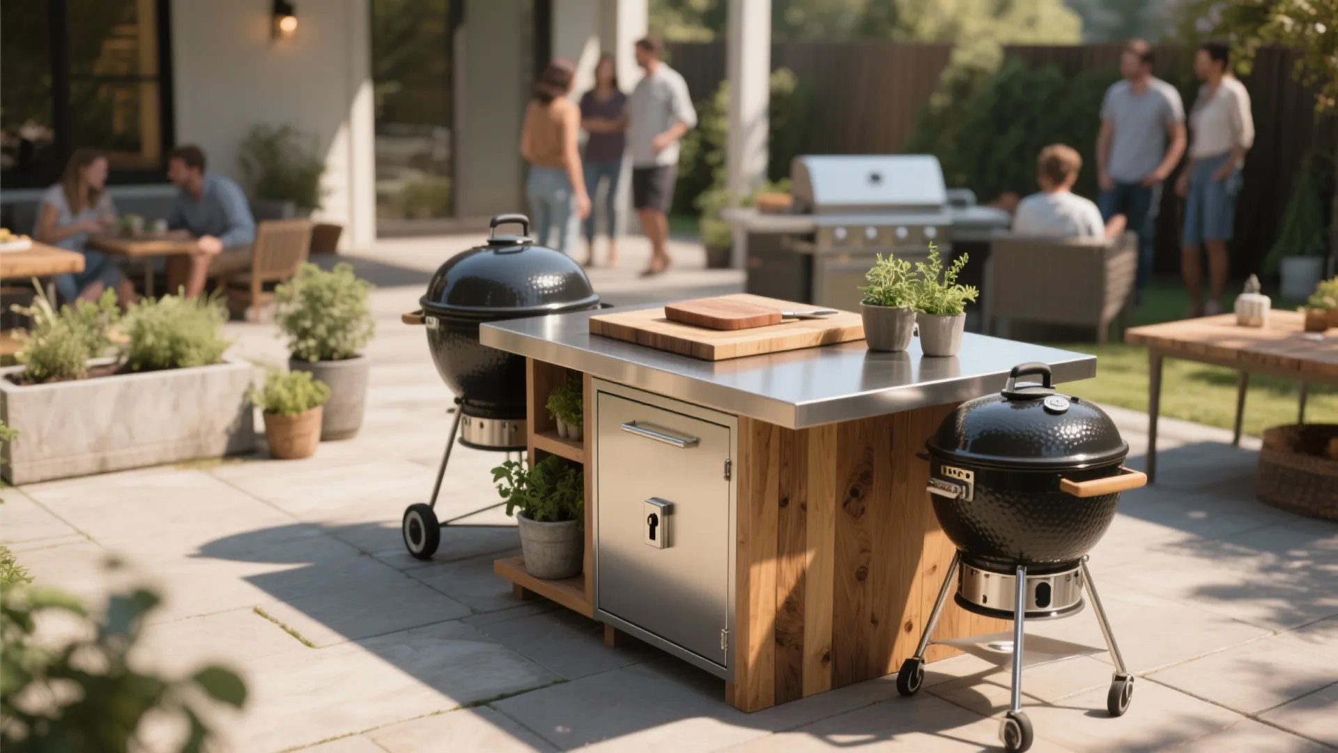 DIY Weber Kettle Table: 5 Easy Ideas: Small grill, big ideas — five DIY Weber kettle table designs that save space and amp up function