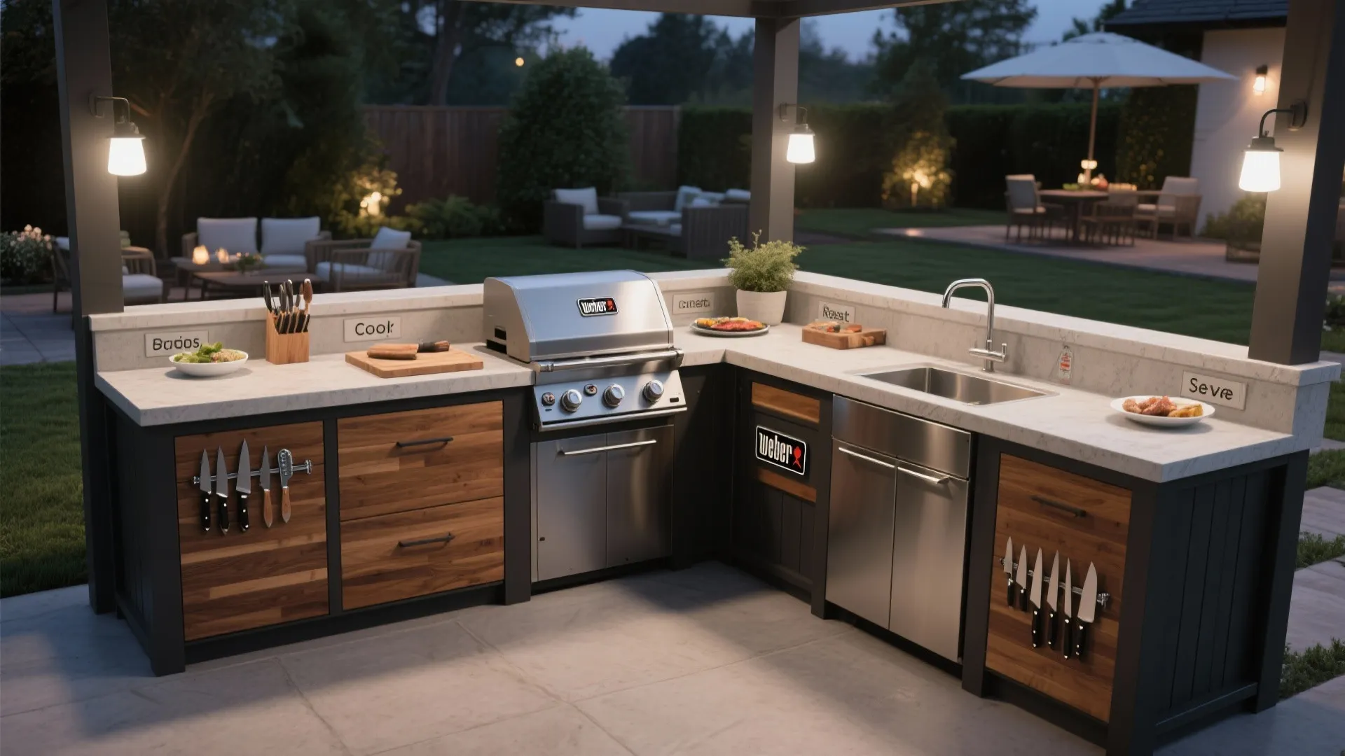 Weber Table DIY: Build Your Perfect Grill Station at Home: 1 Minute to a Custom Weber Table—Fast-Track DIY Instructions