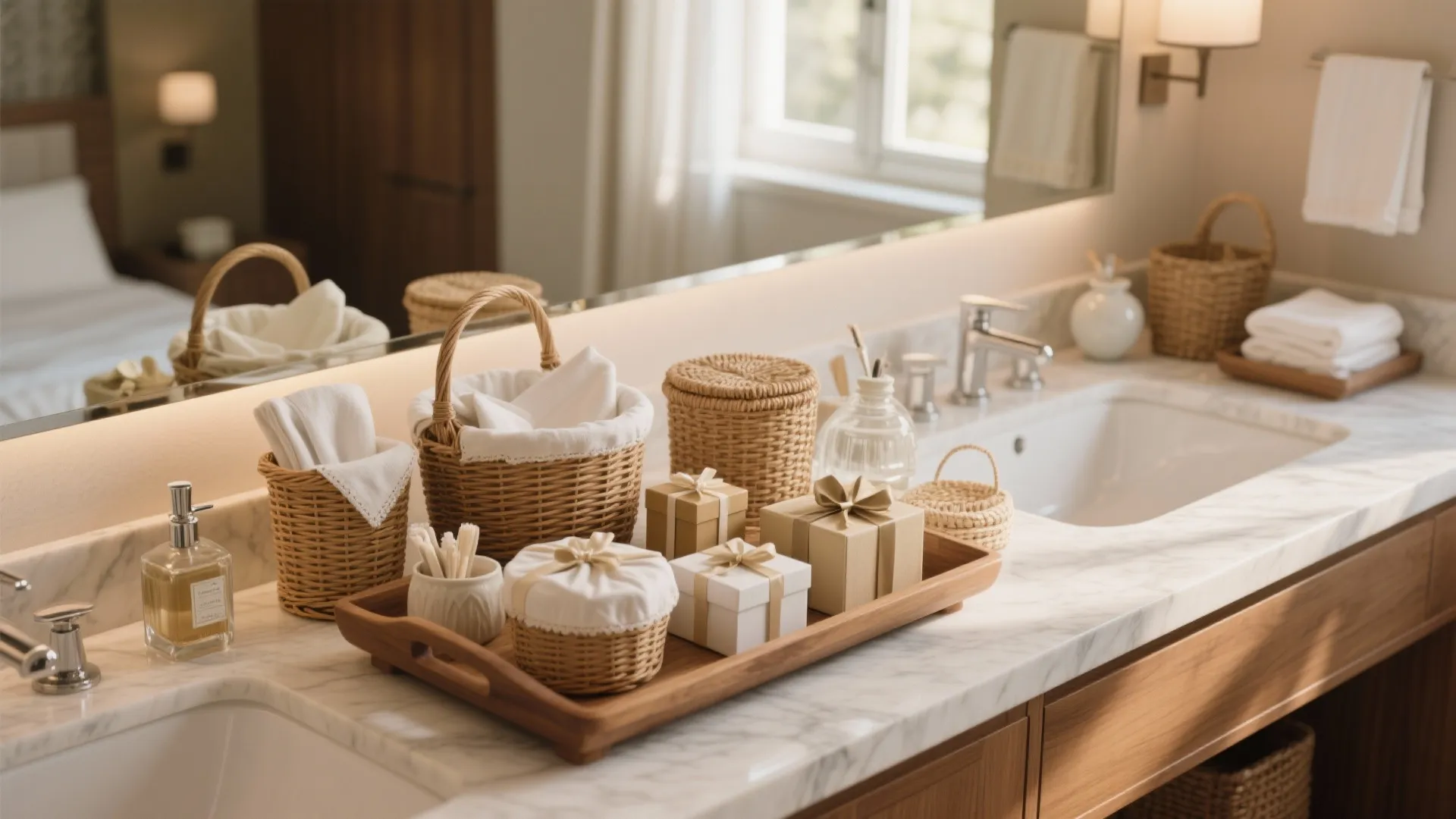 5 Wedding Bathroom Basket Ideas