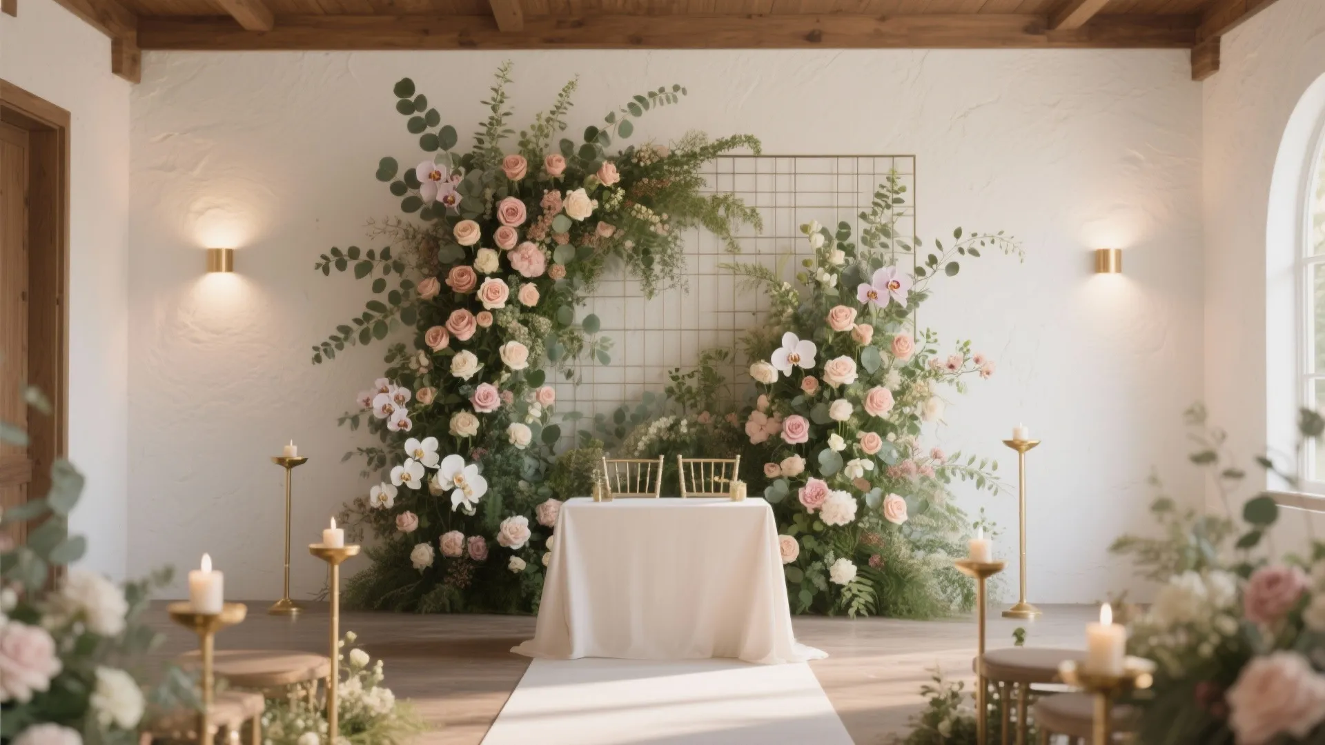 DIY Flower Wall for Wedding: Stunning Backdrop Ideas: Fast-Track Guide to Creating Your Dream Wedding Flower Wall