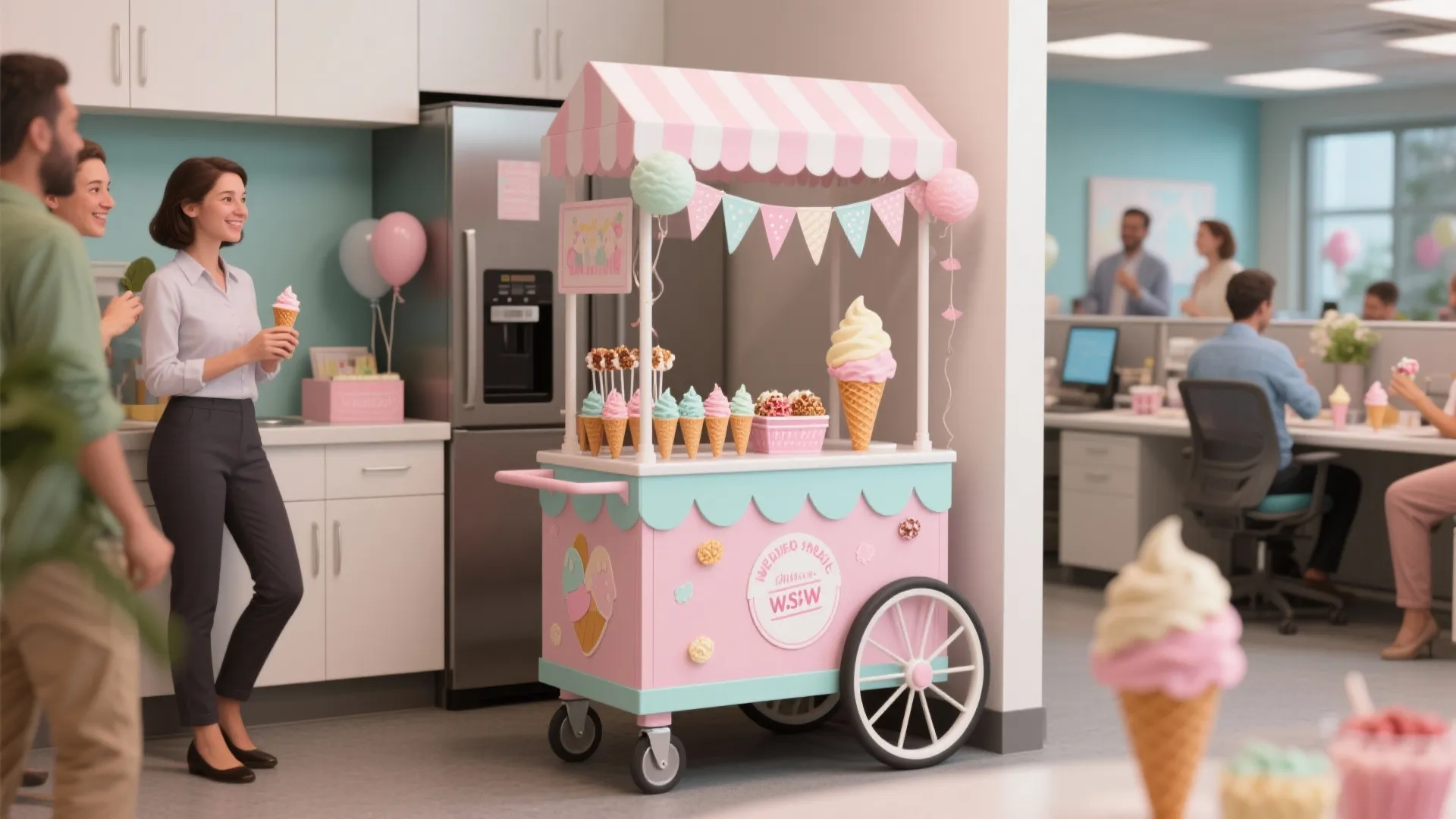 5. Themed Treat Carts