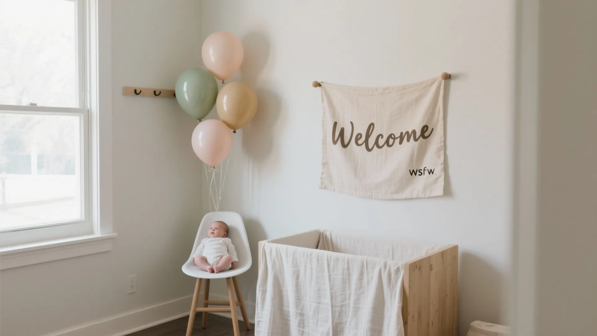 Welcome Banner + Photo Corner (Easy to Store)