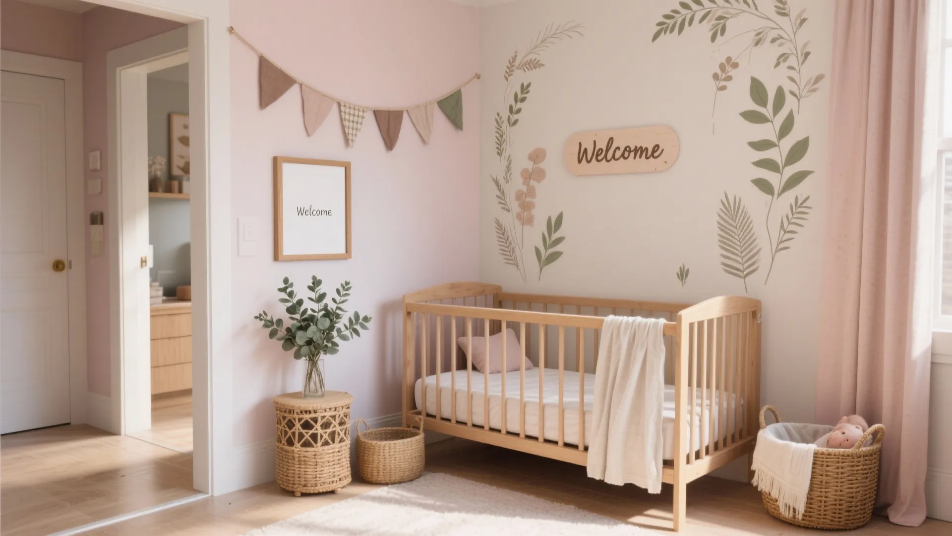 5 Newborn Baby Girl Welcome Home Decoration Ideas: Real designer tips to style a sweet, safe, small-space welcome for your baby girl—without overwhelming your home or your budget