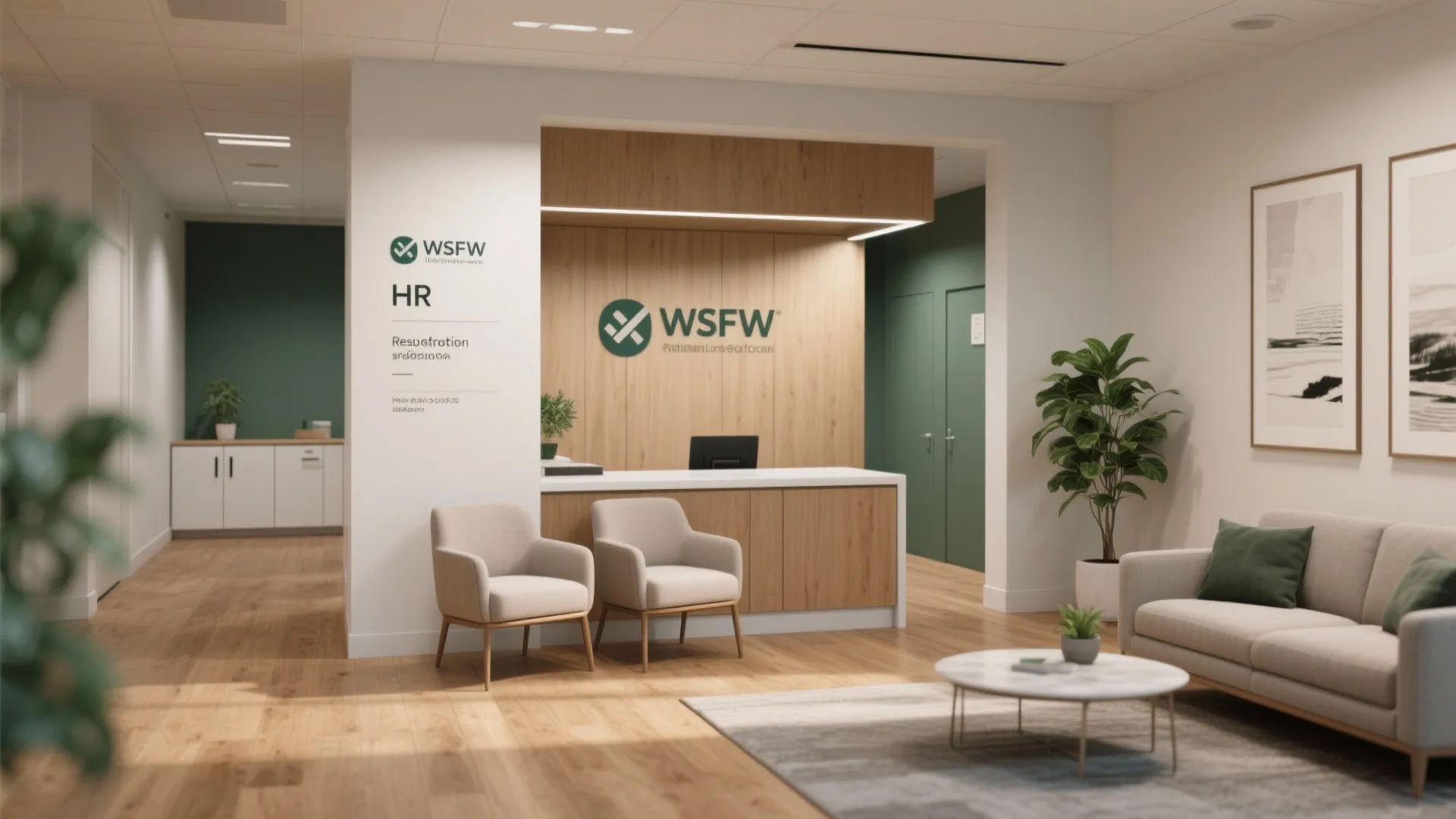 1. A clear welcome zone with personality