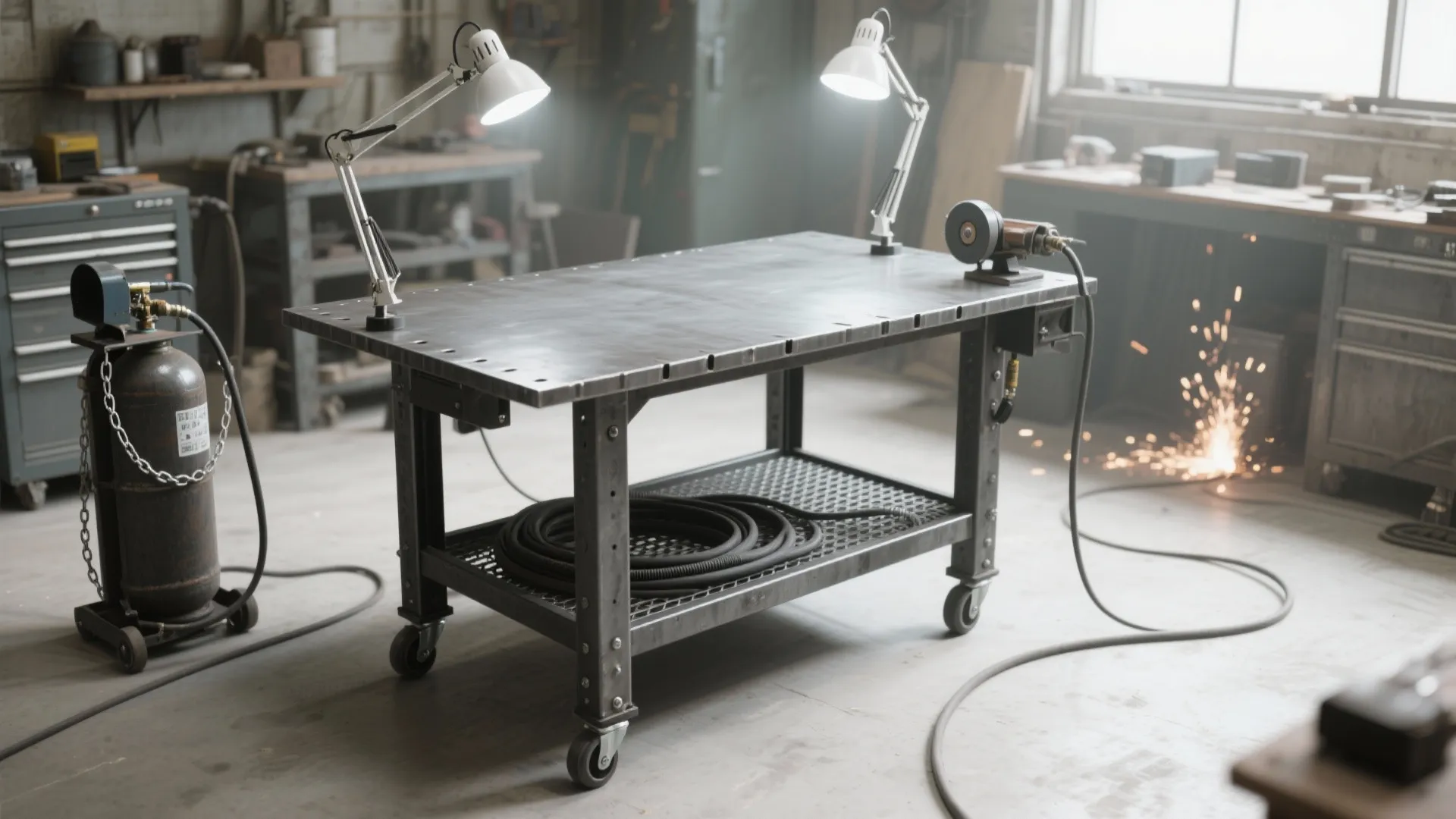 Welding Table DIY: Build a Professional Workspace at Home: 1 Minute to a Sturdy Welding Table—Build Fast, Save More