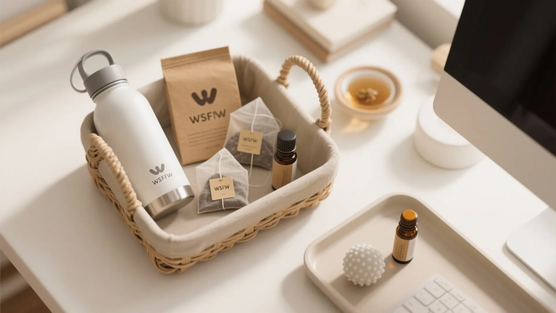 1. Wellness Desk Basket