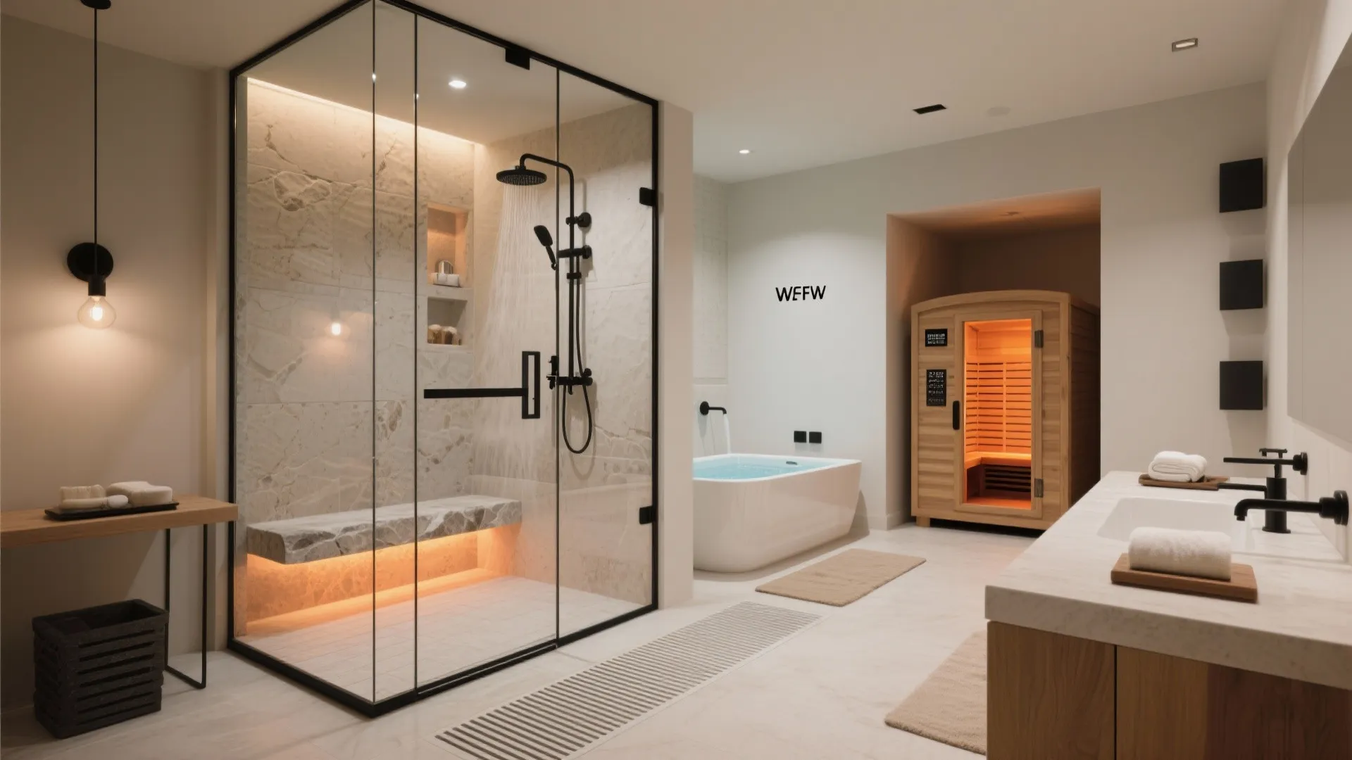 Wellness Suites: Spa Baths and Recovery Rooms