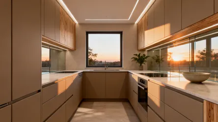 5 Kitchen Design Ideas for a 12'×7' West-Facing Space