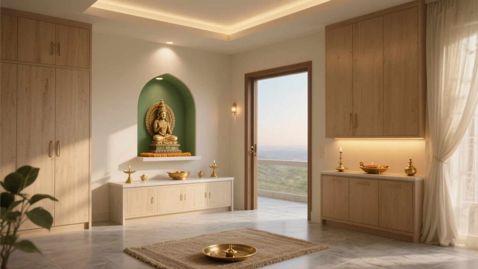 Pooja Room Design for West Facing House: Complete Guide: Fast-Track Guide to the Perfect West Facing Pooja Room in 1 Minute