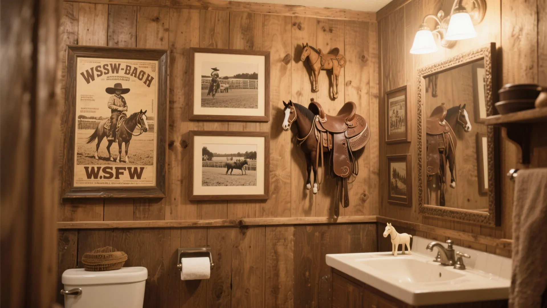 Tip 4: Western-Themed Wall Art