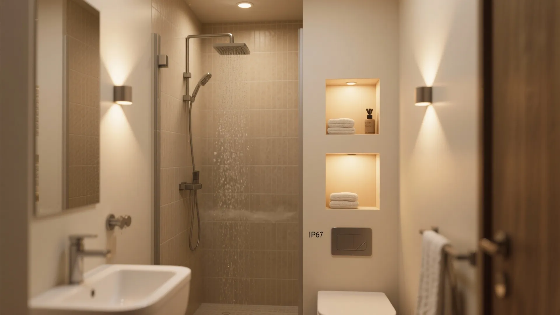 5. Wet-Area Recessed Lights