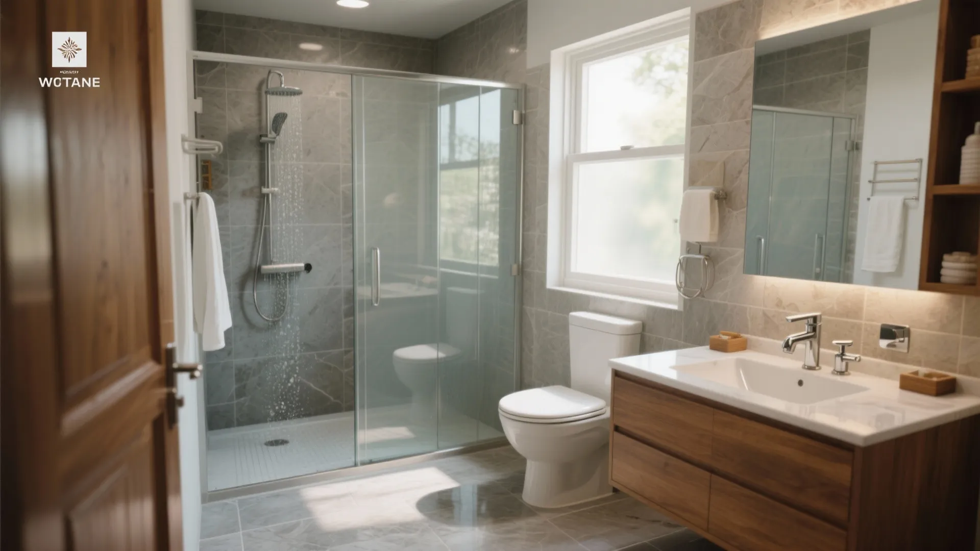 Light, materials, and wet-dry bathrooms for easy living