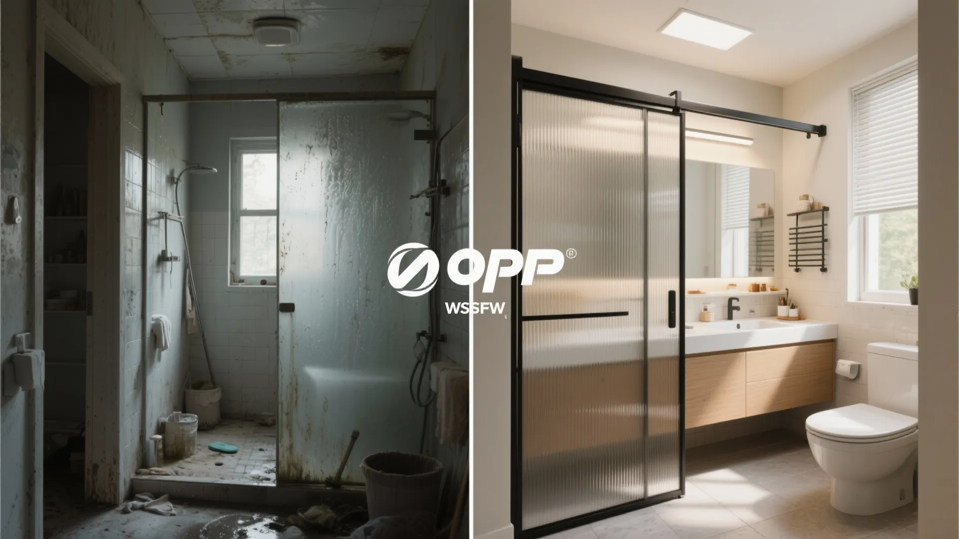 Wet-Dry Separation With POP Header and Sliding Glass