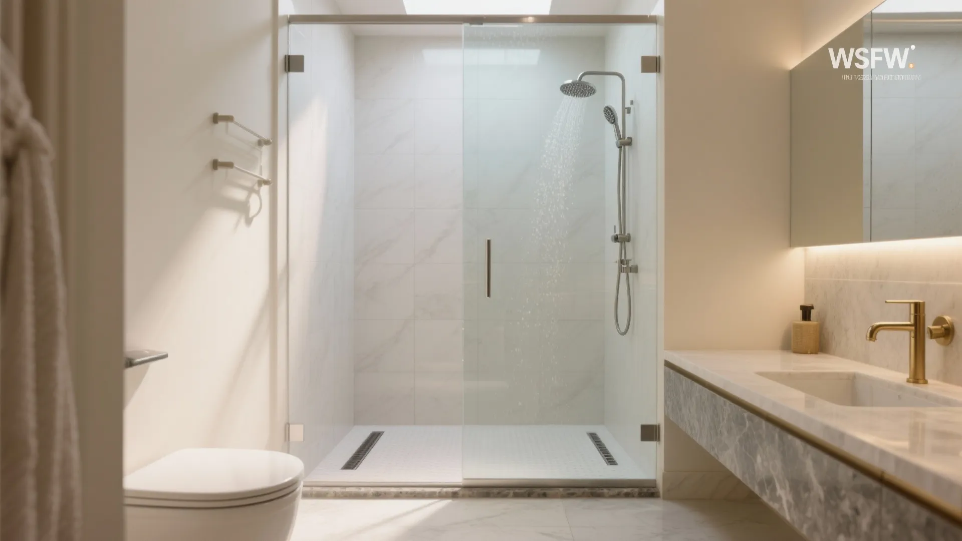 Wet-Dry Separation with Minimal Glass