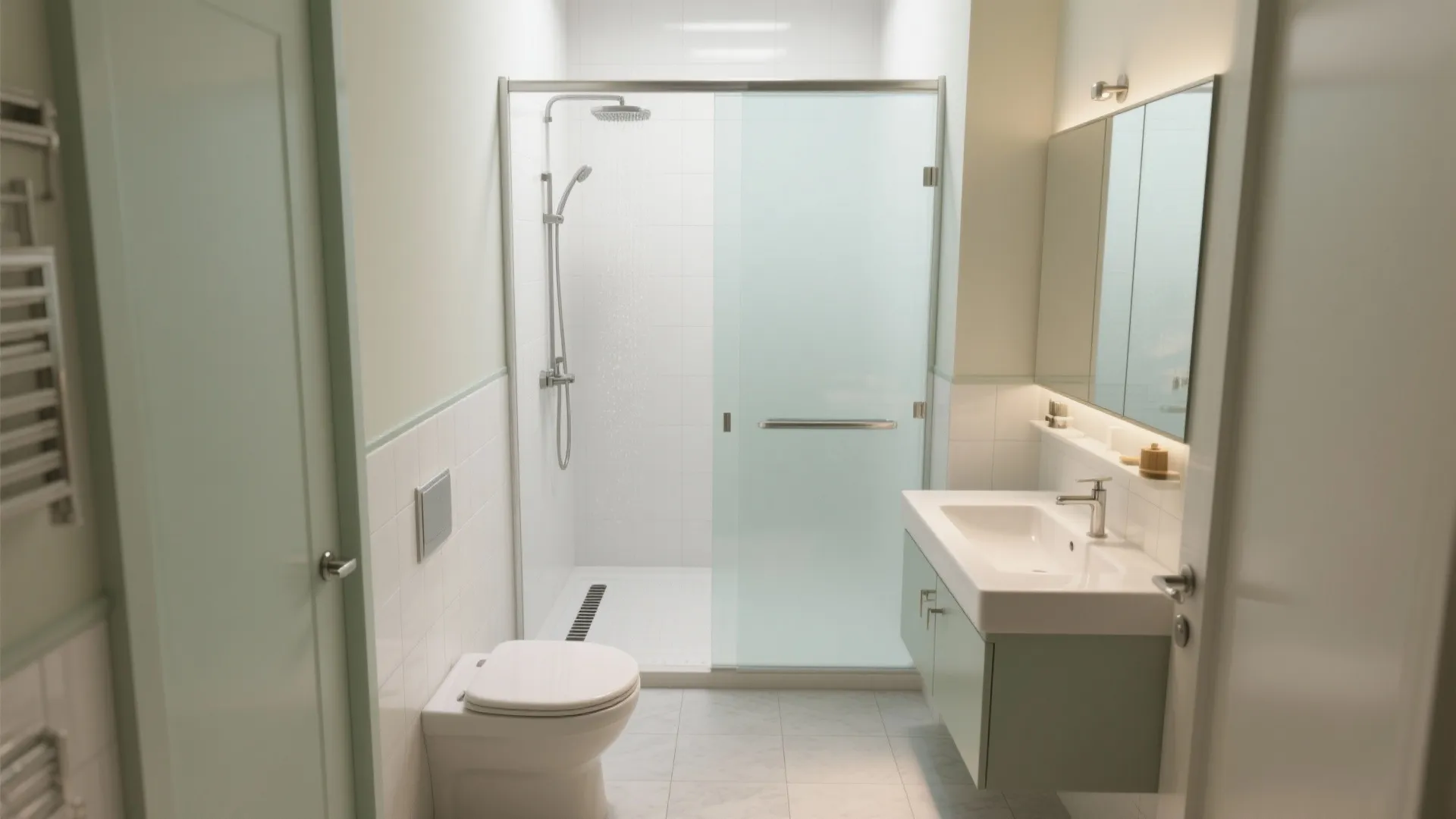 Light-and-Glass Wet-Dry Separation