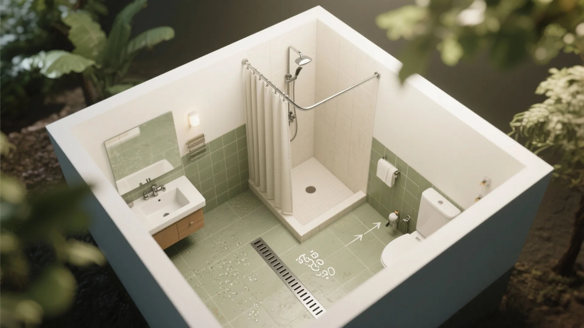 Simple Wet–Dry Separation With Smart Slope