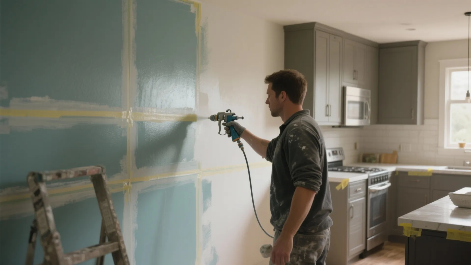 3. Work in Sections: Maintain a Wet Edge