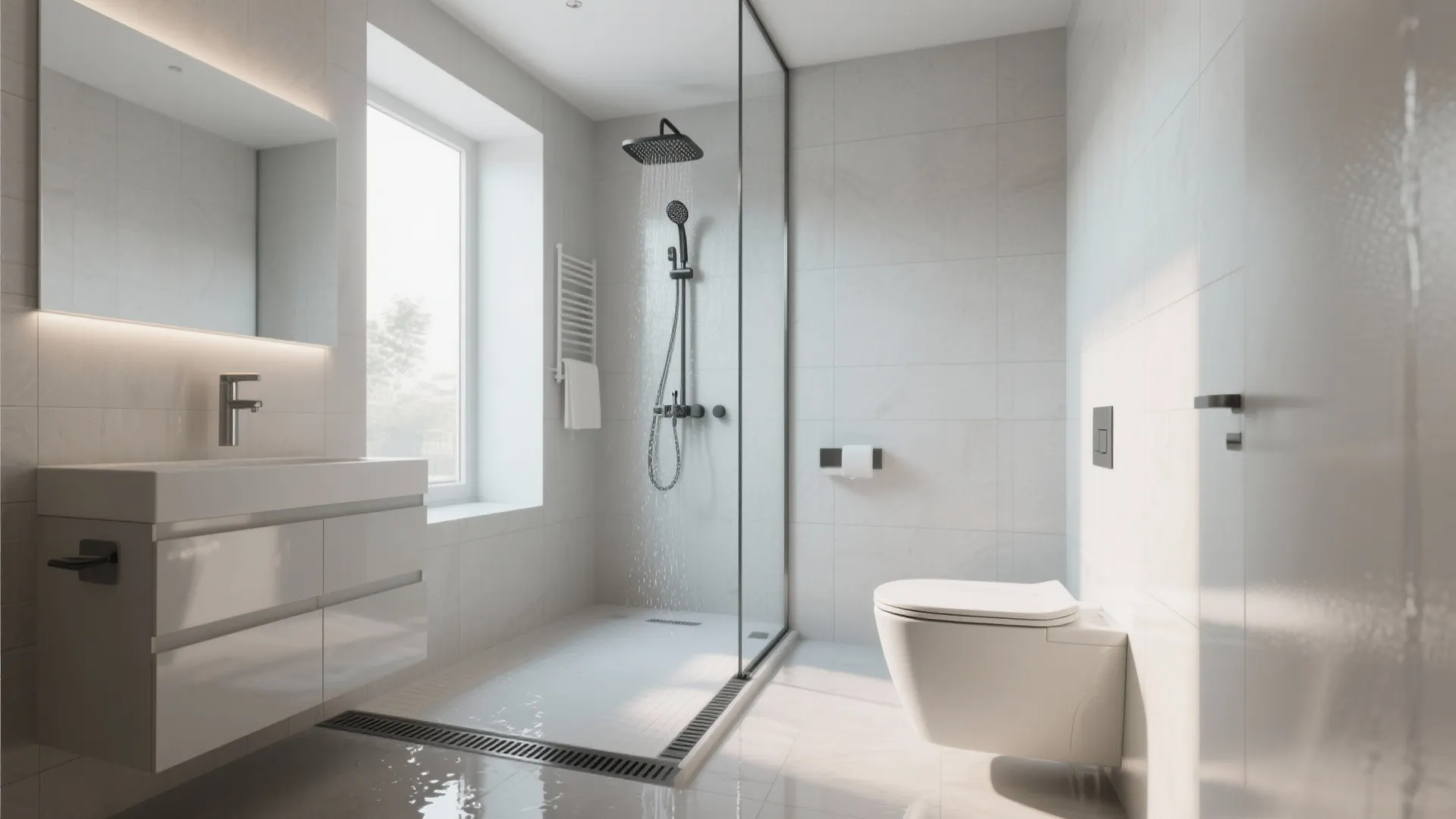 5) Convert to a wet-room mindset with smart fixtures
