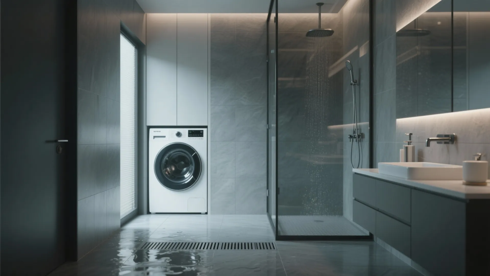 2. Wet-room approach: embrace waterproof design