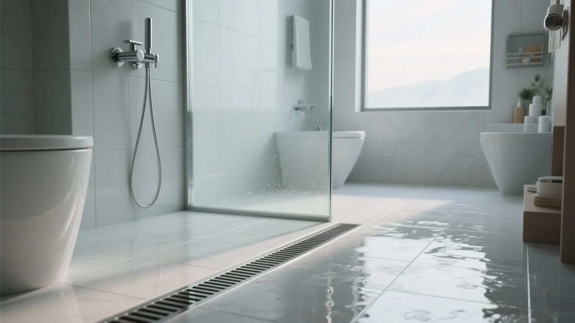 3. Wet-room style: open, waterproof, and forgiving