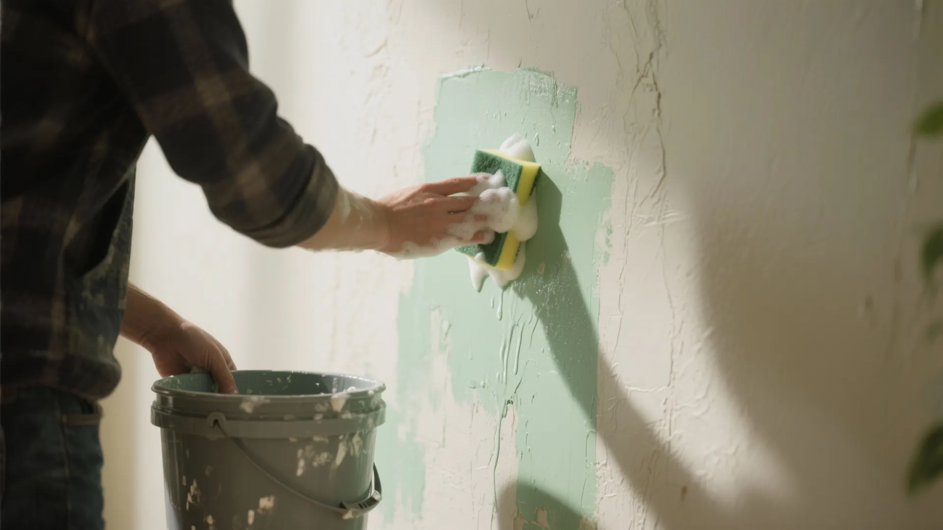 4. Wet stripping and scoring for water-based paints