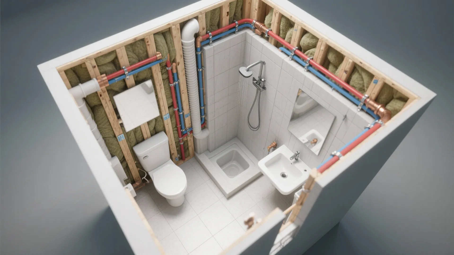 Plan a Shared Wet Wall and Align Fixtures