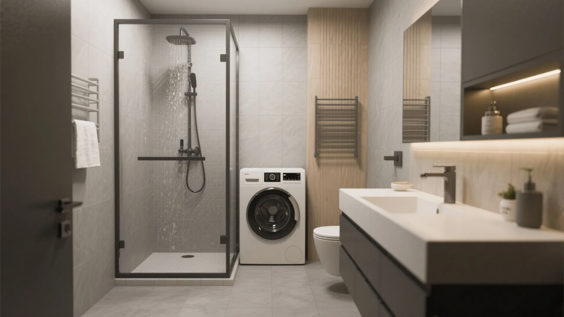 3. Two-in-One Wet Zone