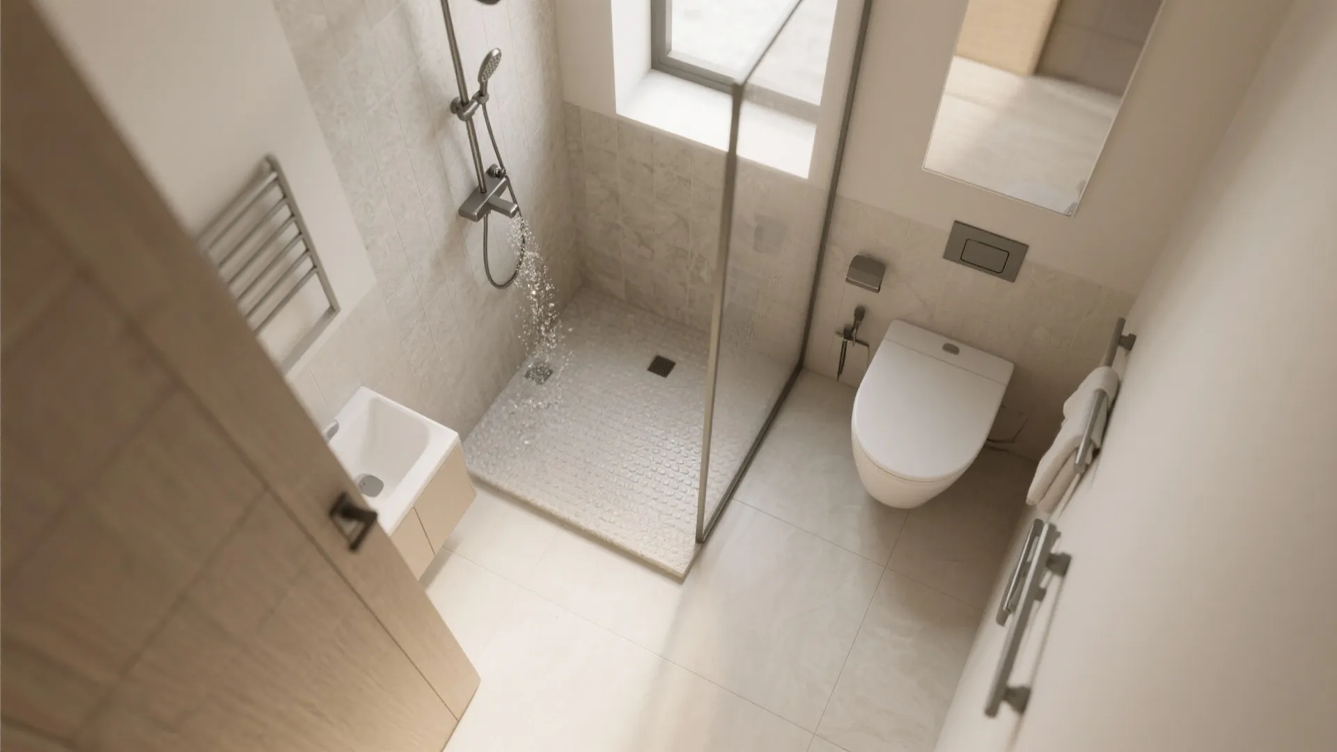 Wet-Zone Safety with Textured Finishes, Mixed Intelligently