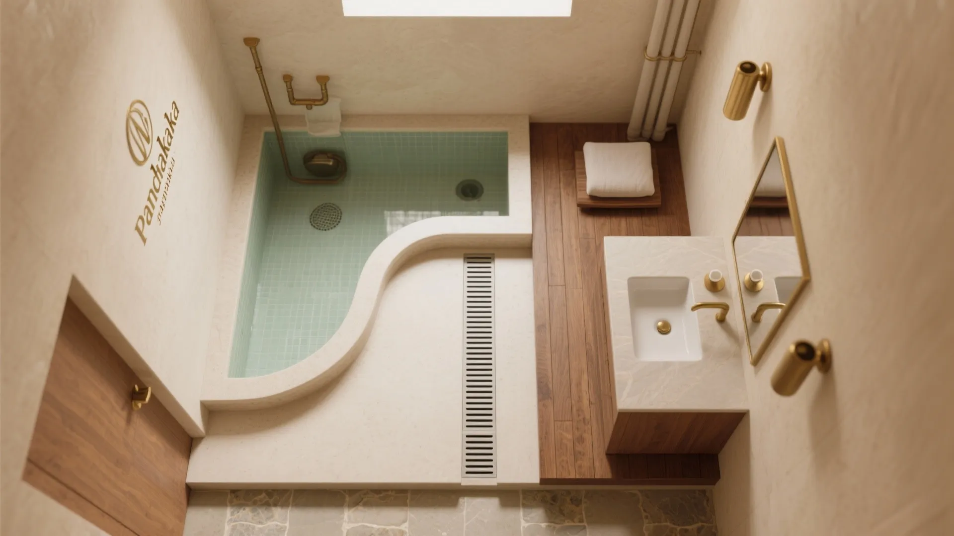 Inspiration 3: Surfaces that love oil—and a smart wet zone