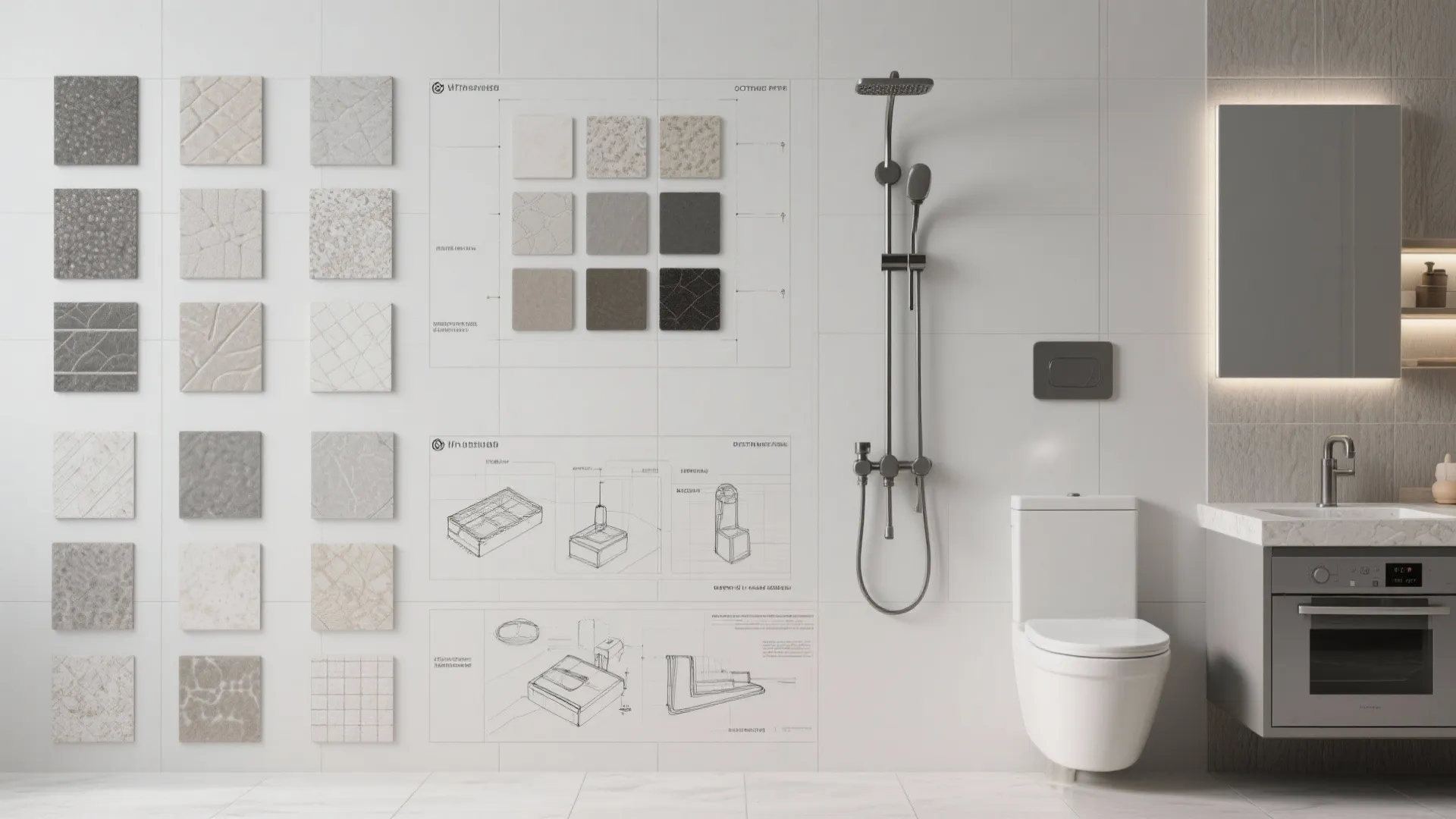 Bathroom adjacency and shared wet zones