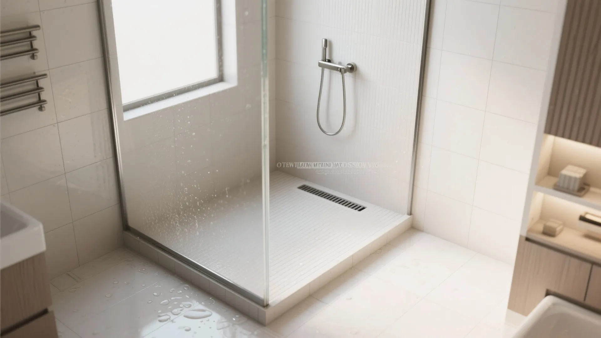 Textured Porcelain in Wet Zones