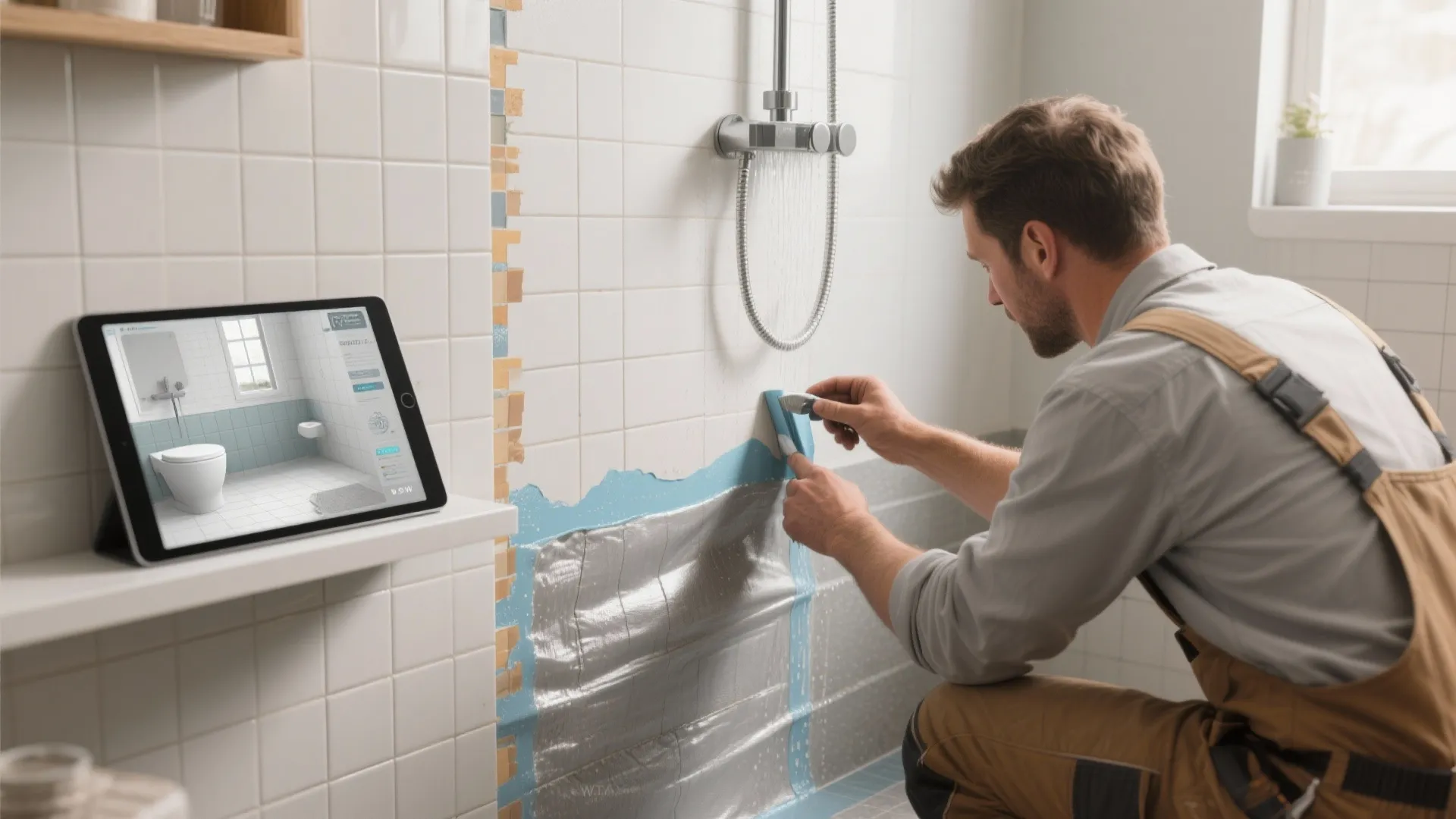 5. Protect Wet Zones and Visualize the Result