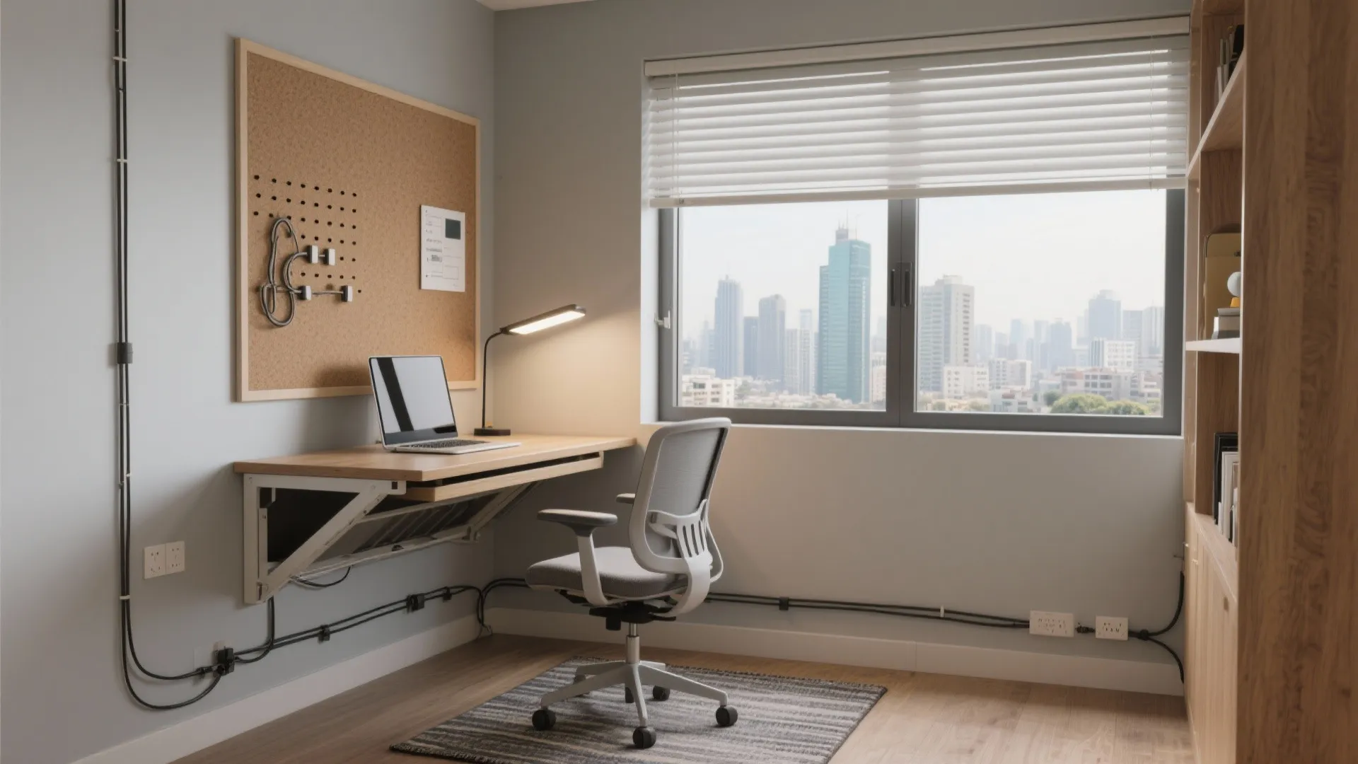 Smart Work-From-Home Nook Without Losing a Bedroom