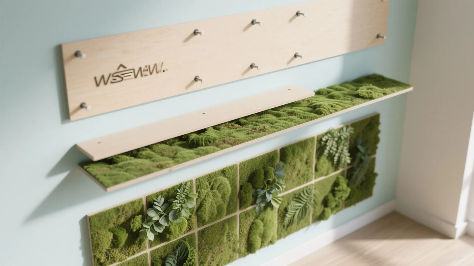 Work-From-Home Backdrop with Acoustic Benefits