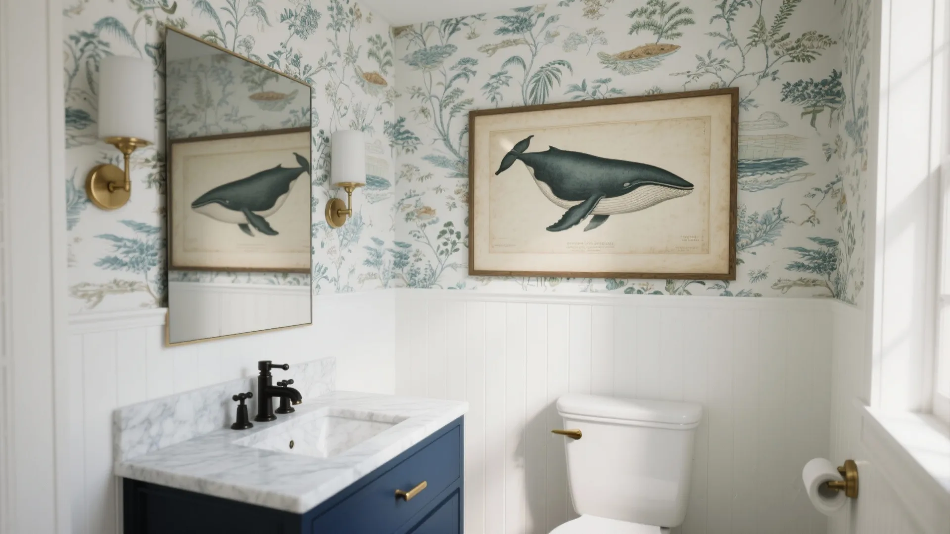 Idea 2: One confident whale wall