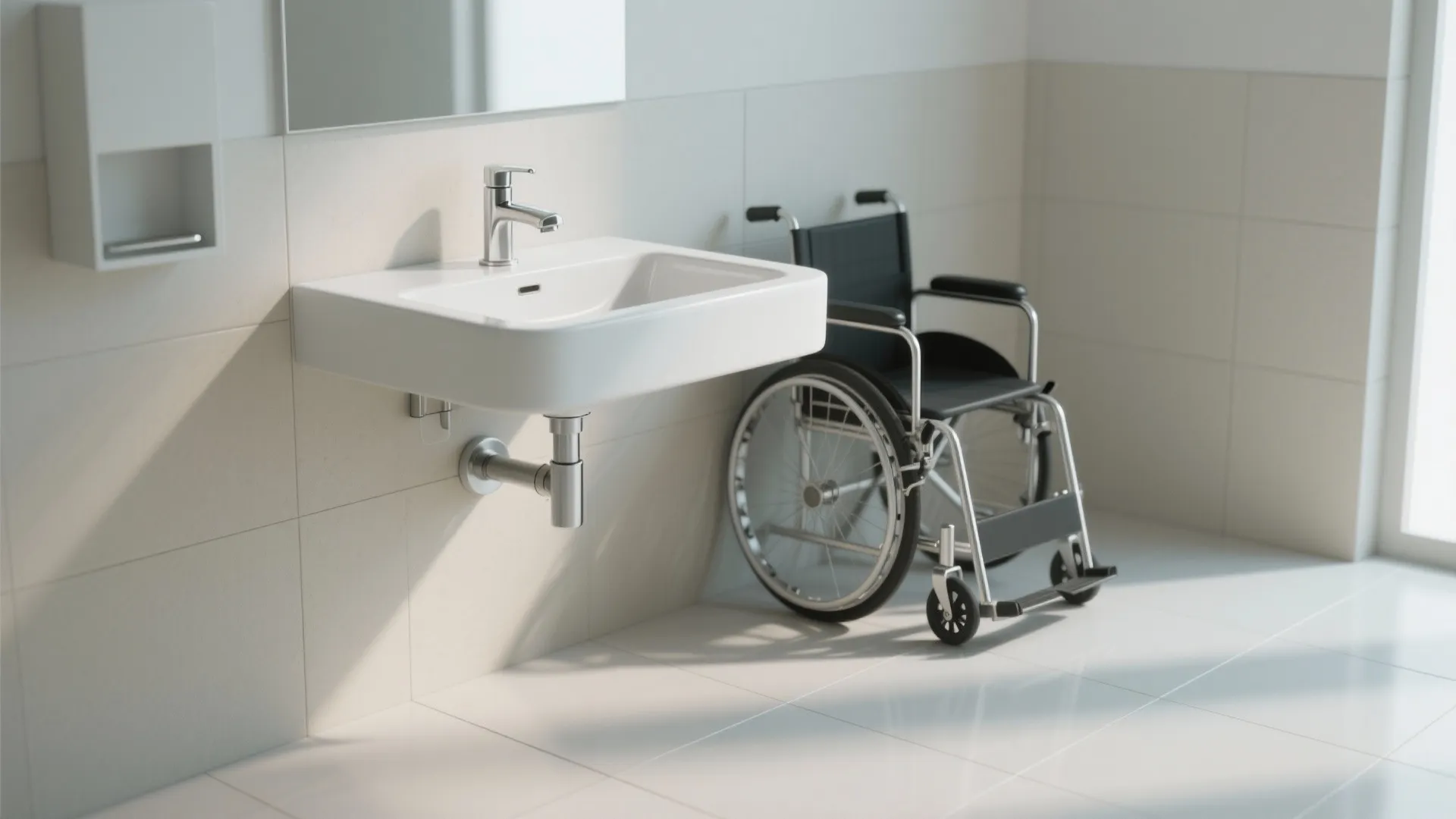 4. Wheelchair-Friendly Sink Clearance