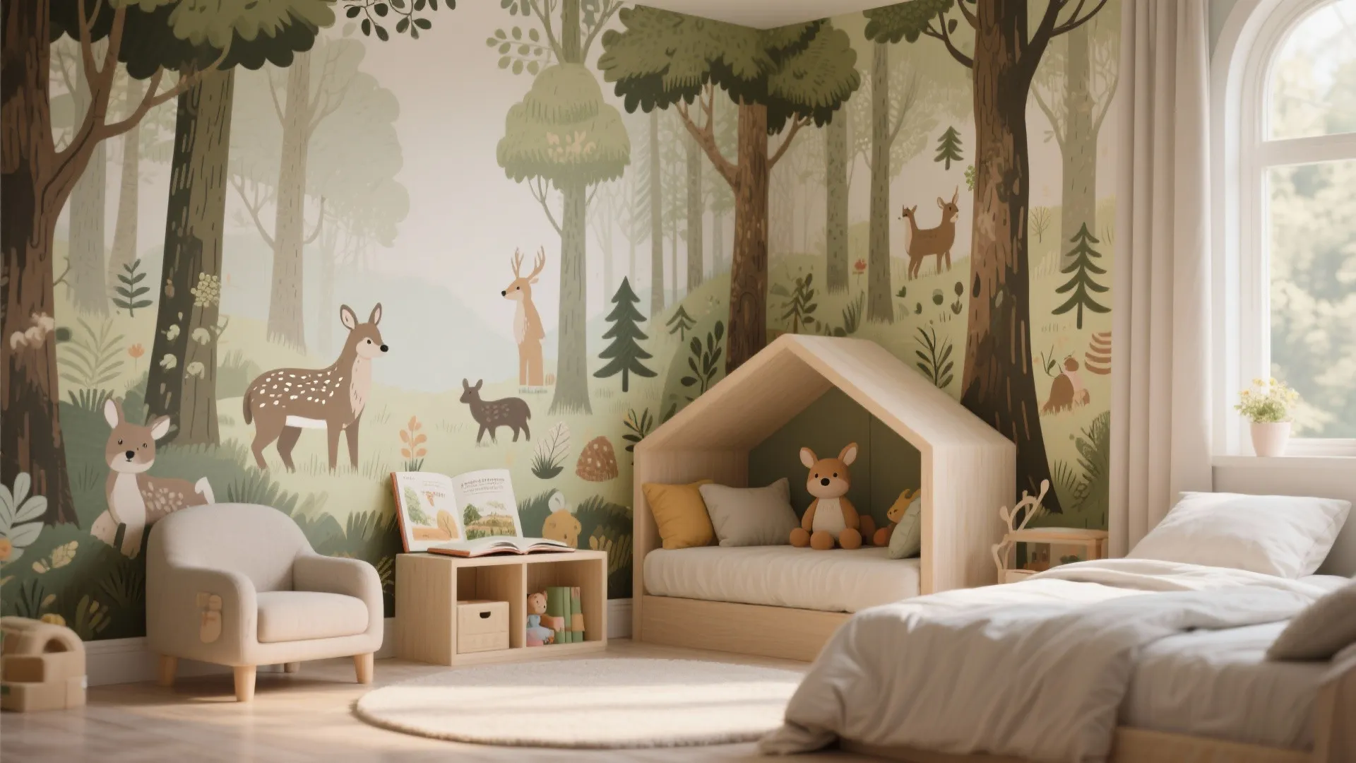 1. Whimsical Forest Scenes