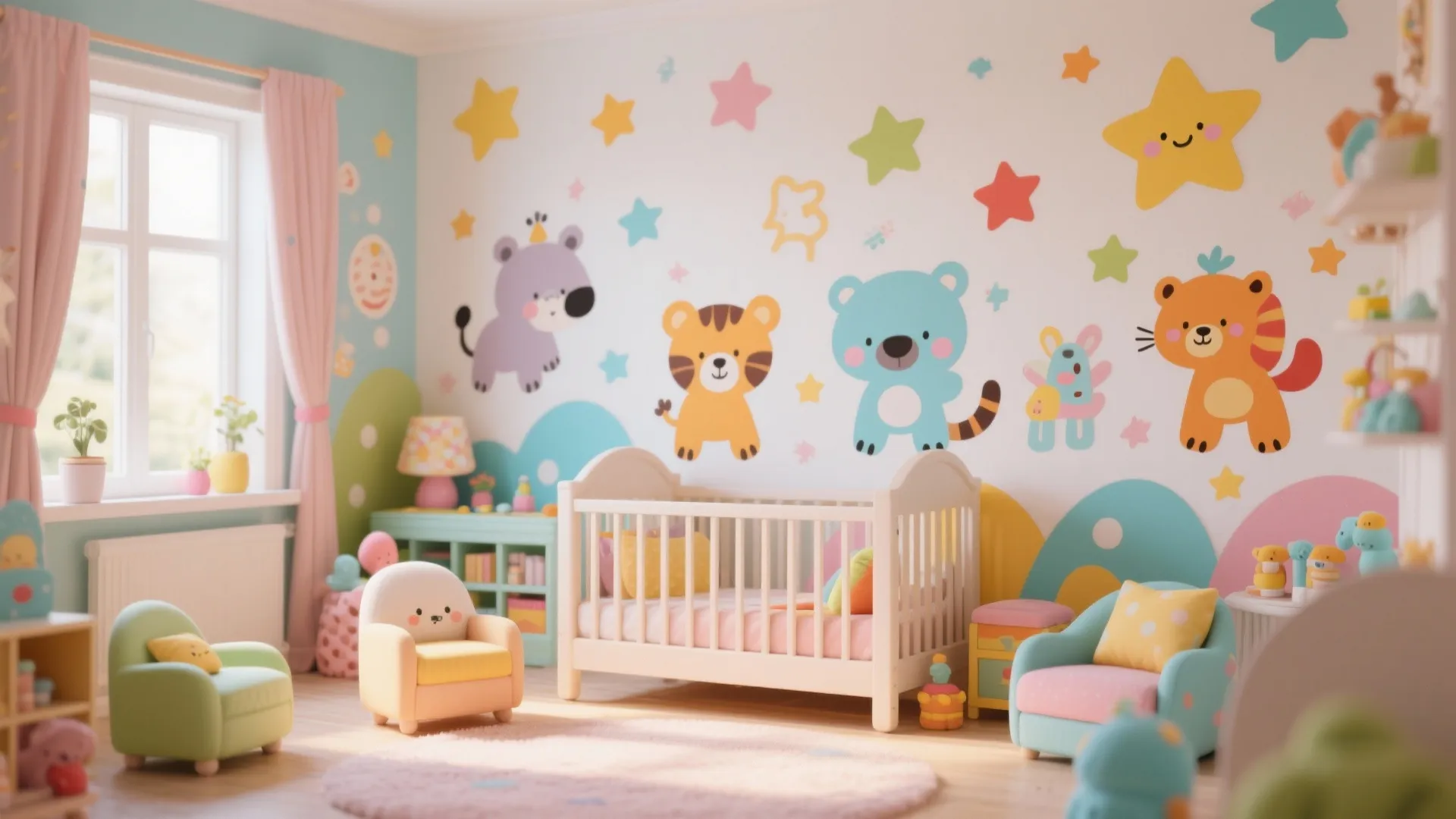 Whimsical Children's Room Scenes
