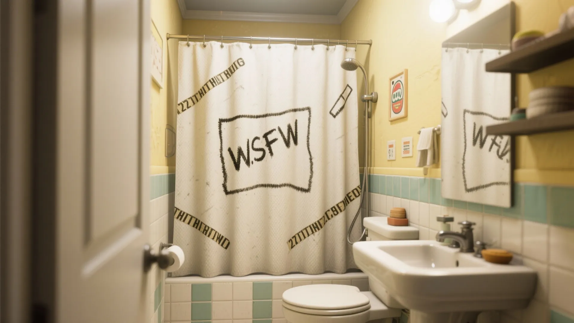 Tip 3: Whimsical Shower Curtains