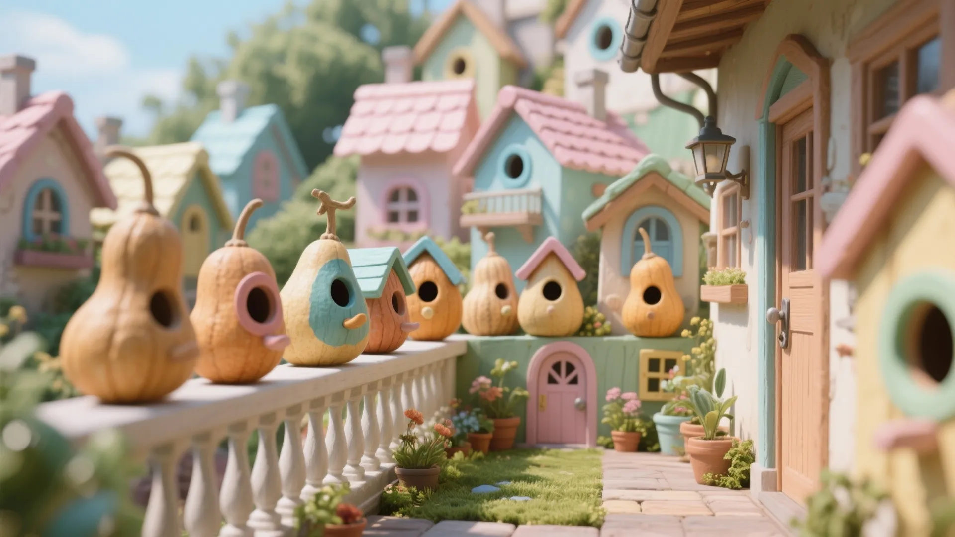 Whimsical Village Theme