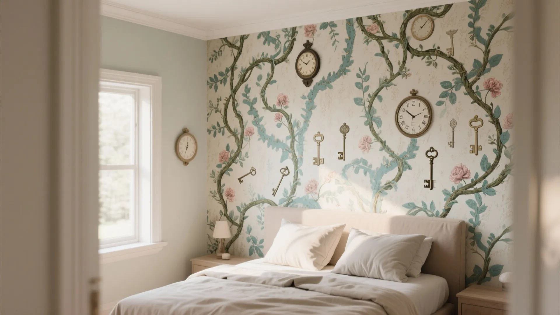 1. Whimsical Wallpaper and Murals