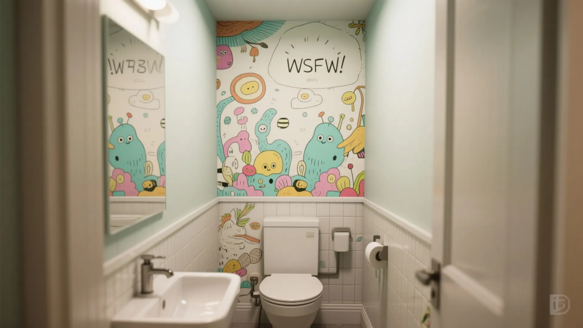 5. Whimsical Prints and Wallpaper Murals