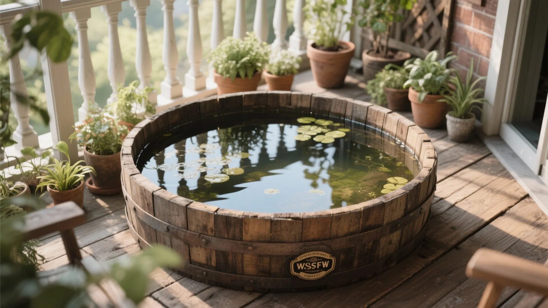 1: Whiskey Barrel Pond