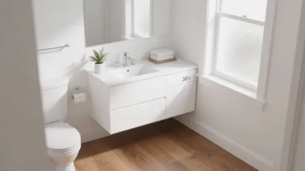 White 30" Bathroom Vanity Ideas