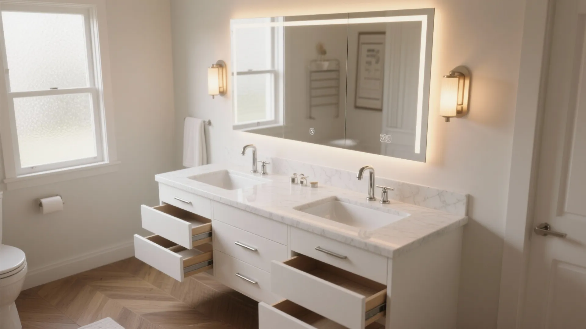 5 Smart Ideas for a White 36 Bathroom Vanity